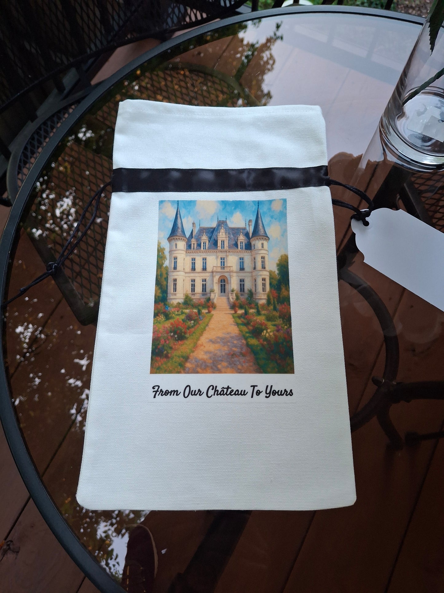 From Our Chateau to Yours Wine Bag