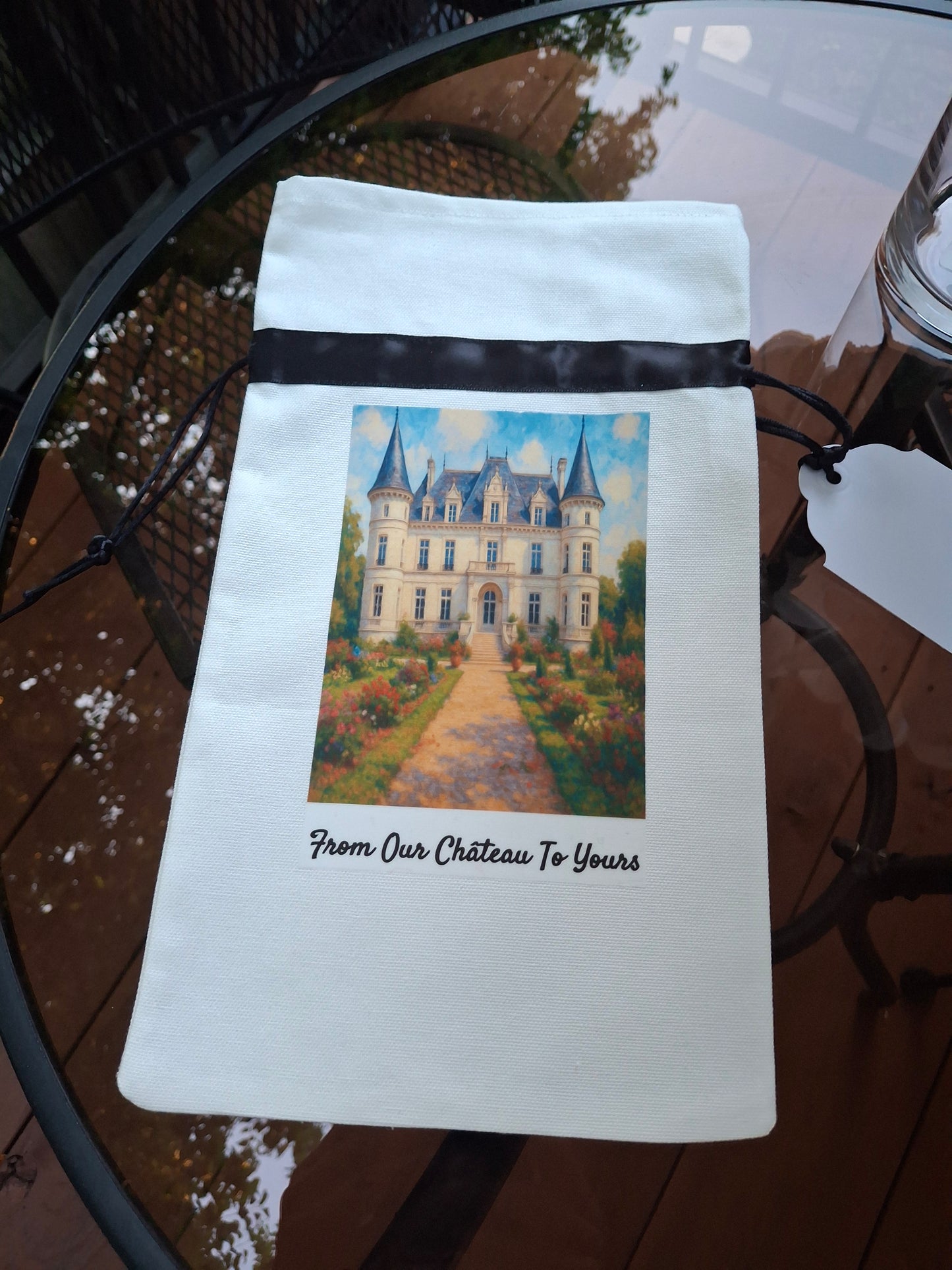 From Our Chateau to Yours Wine Bag