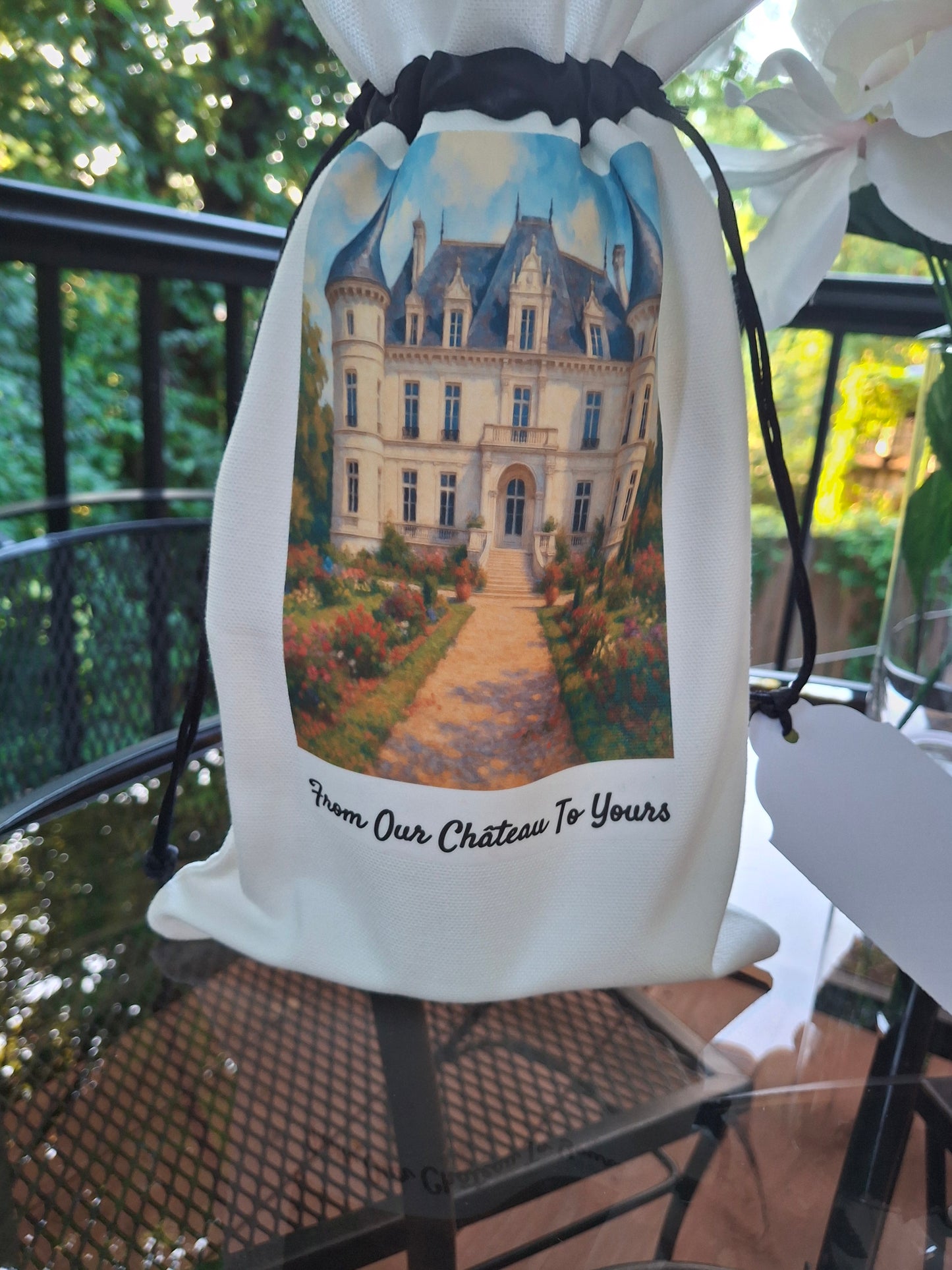 From Our Chateau to Yours Wine Bag