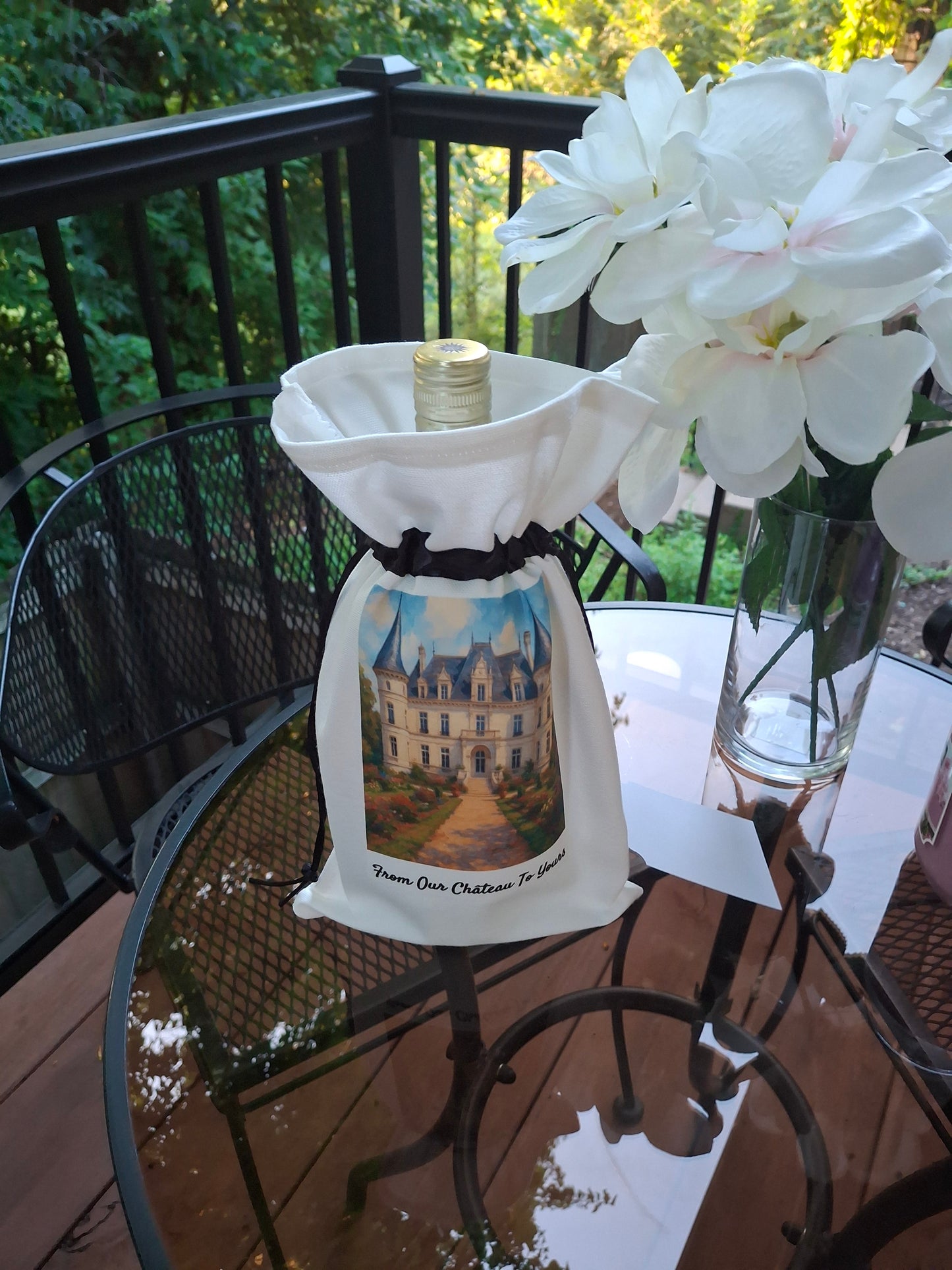 From Our Chateau to Yours Wine Bag