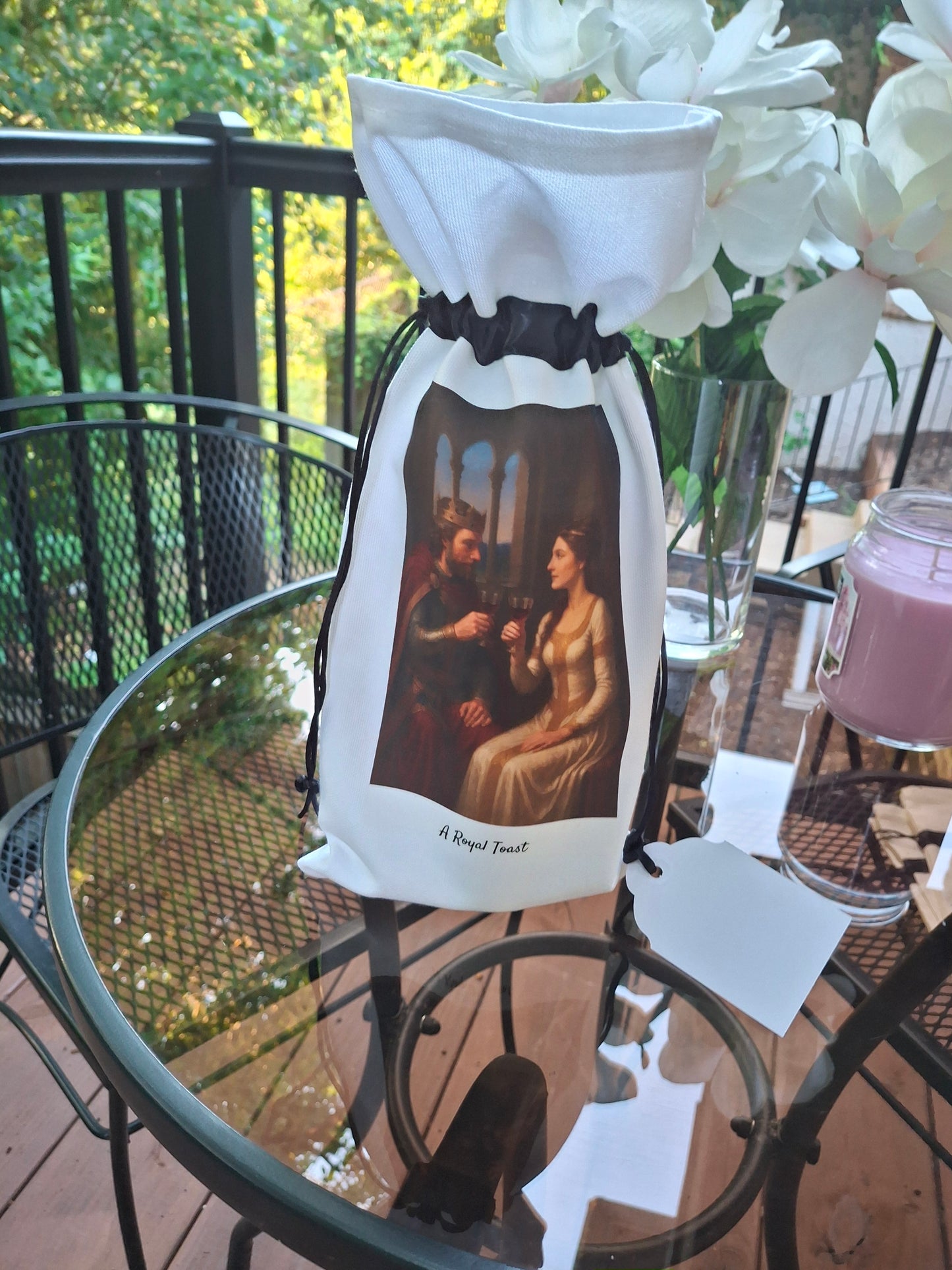 A Royal Toast Wine Bag