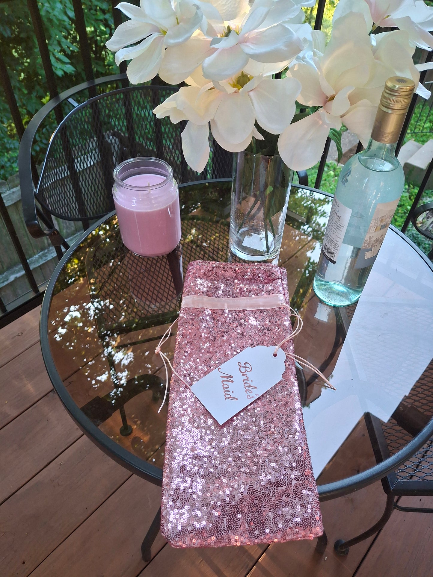 Bridal Party Wine Bag - Shimmery