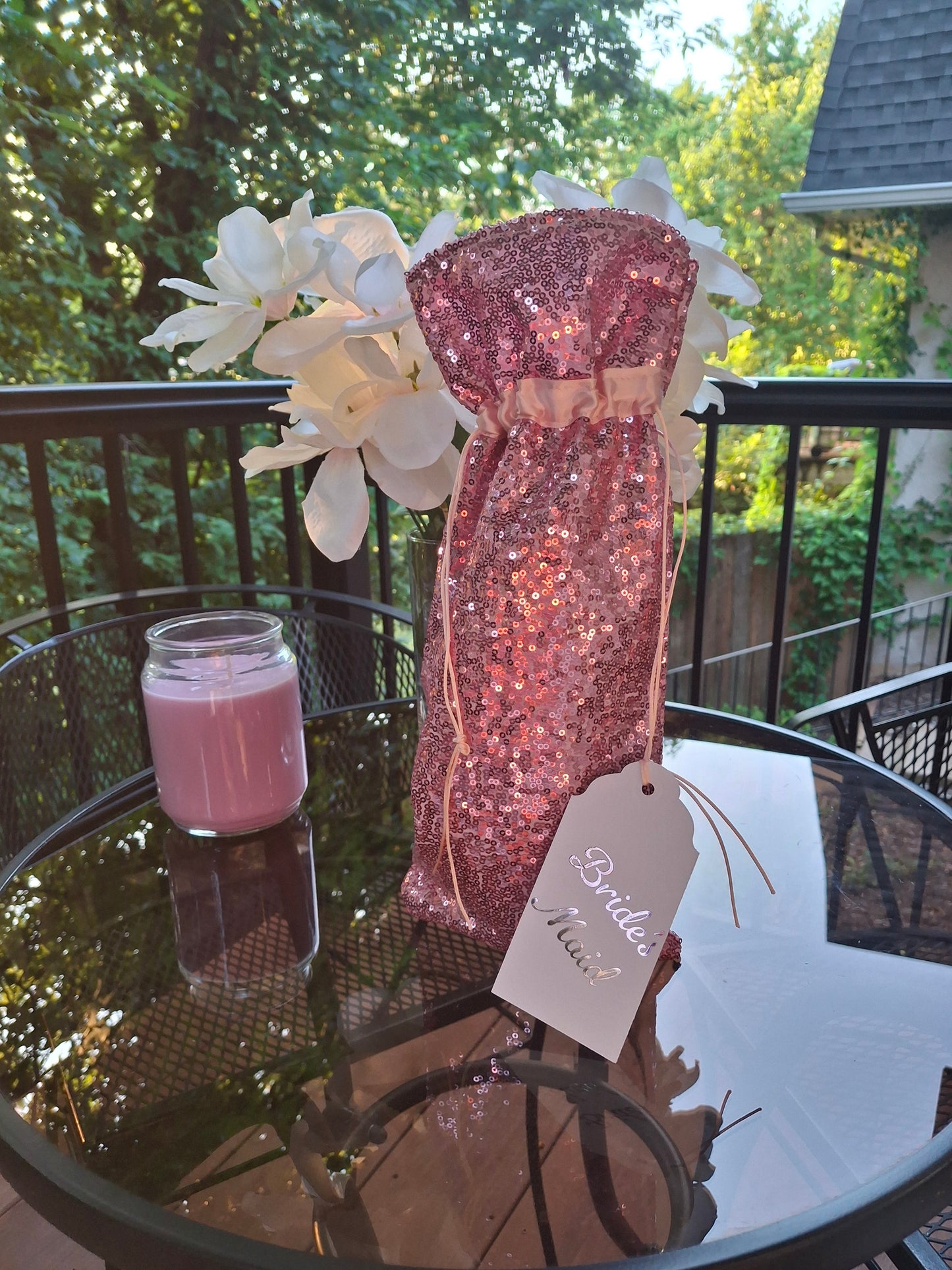 Bridal Party Wine Bag - Shimmery