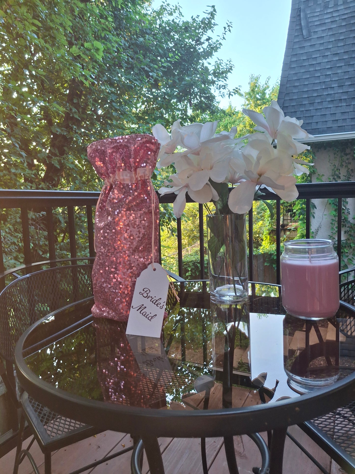 Bridal Party Wine Bag - Shimmery