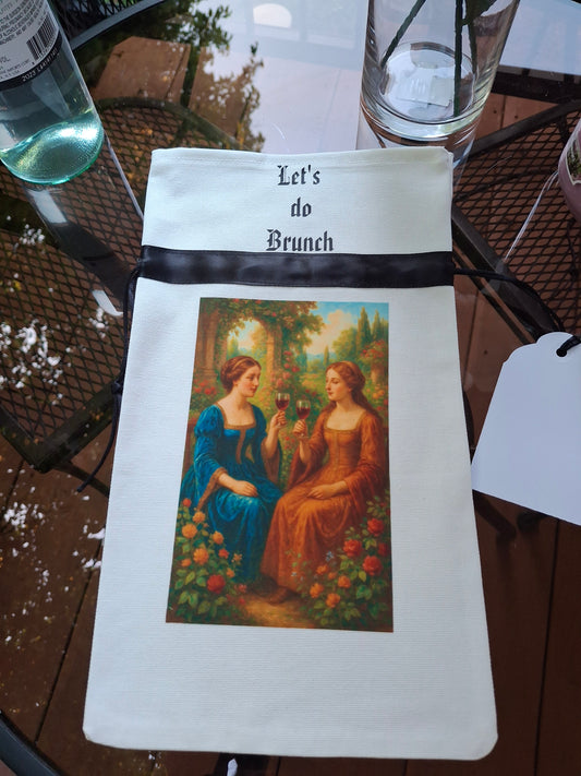 Let's Do Brunch Wine Bag - Renaissance Women