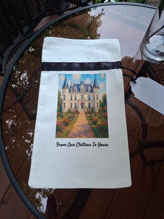 From Our Chateau to Yours Wine Bag