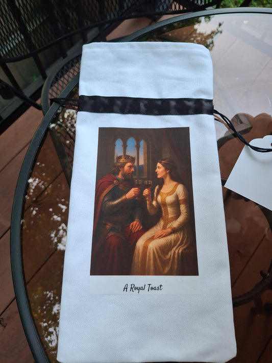 A Royal Toast Wine Bag