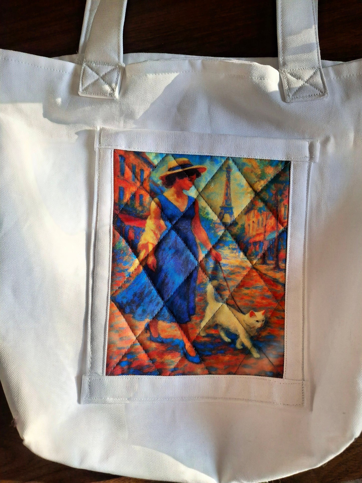 White Canvas Tote Bag