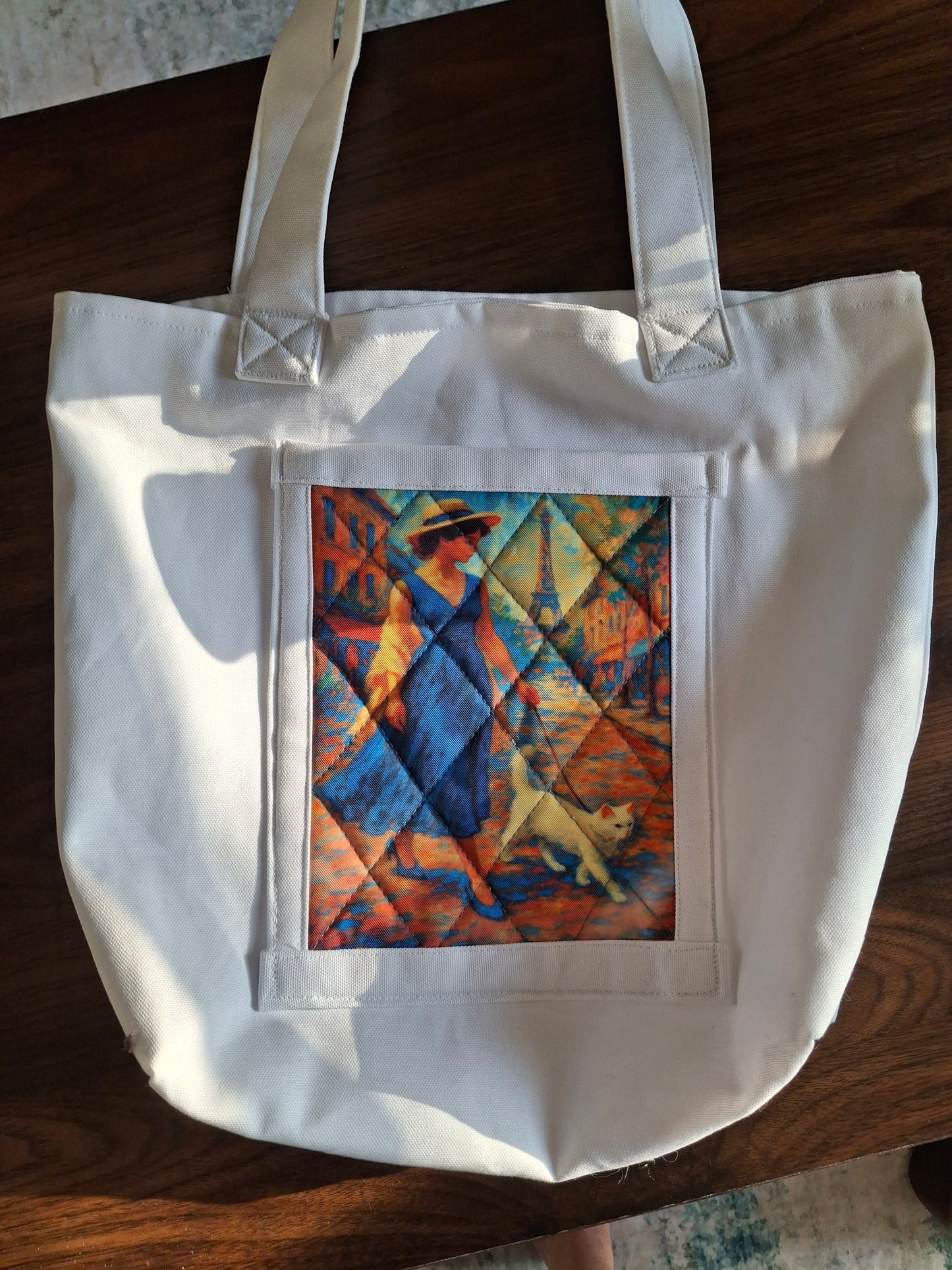 White Canvas Tote Bag